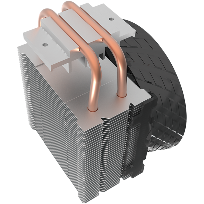 Кулер для процессора Cooler Master Hyper T200 серебристый/черный